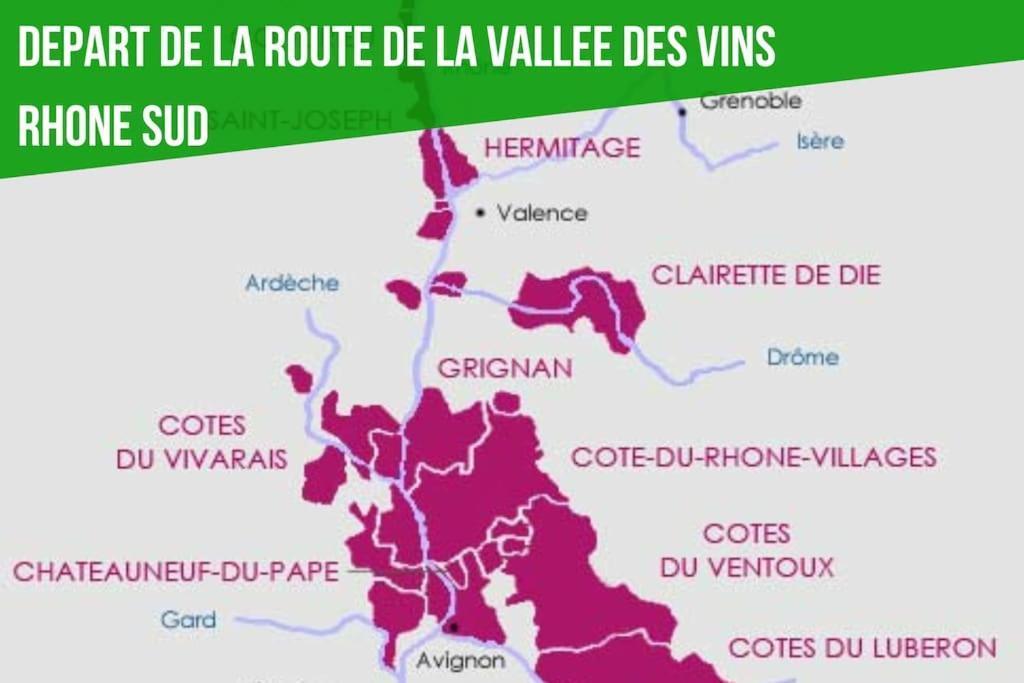 La Glycine - Parking Gratuit - Ac Clim - Cour Prive - Διαμέρισμα Villeneuve-lès-Avignon Εξωτερικό φωτογραφία